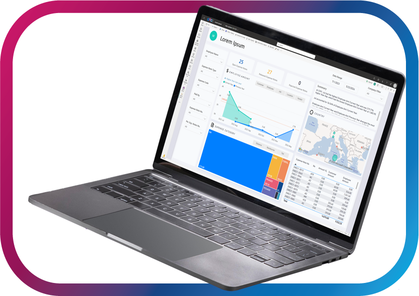 microsoft power bi header v2